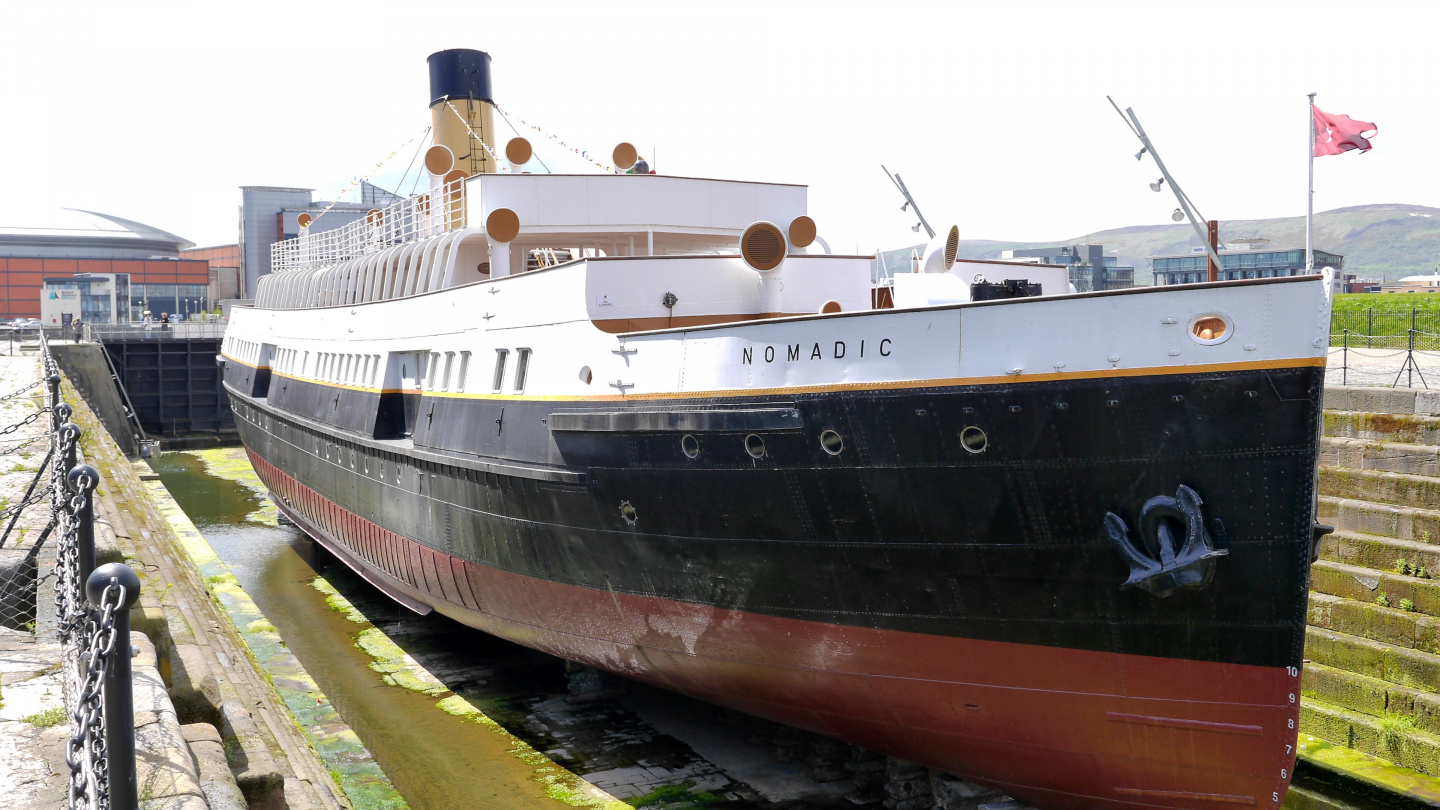 S/S Nomadic, the dinghy of Titanic in Belfast