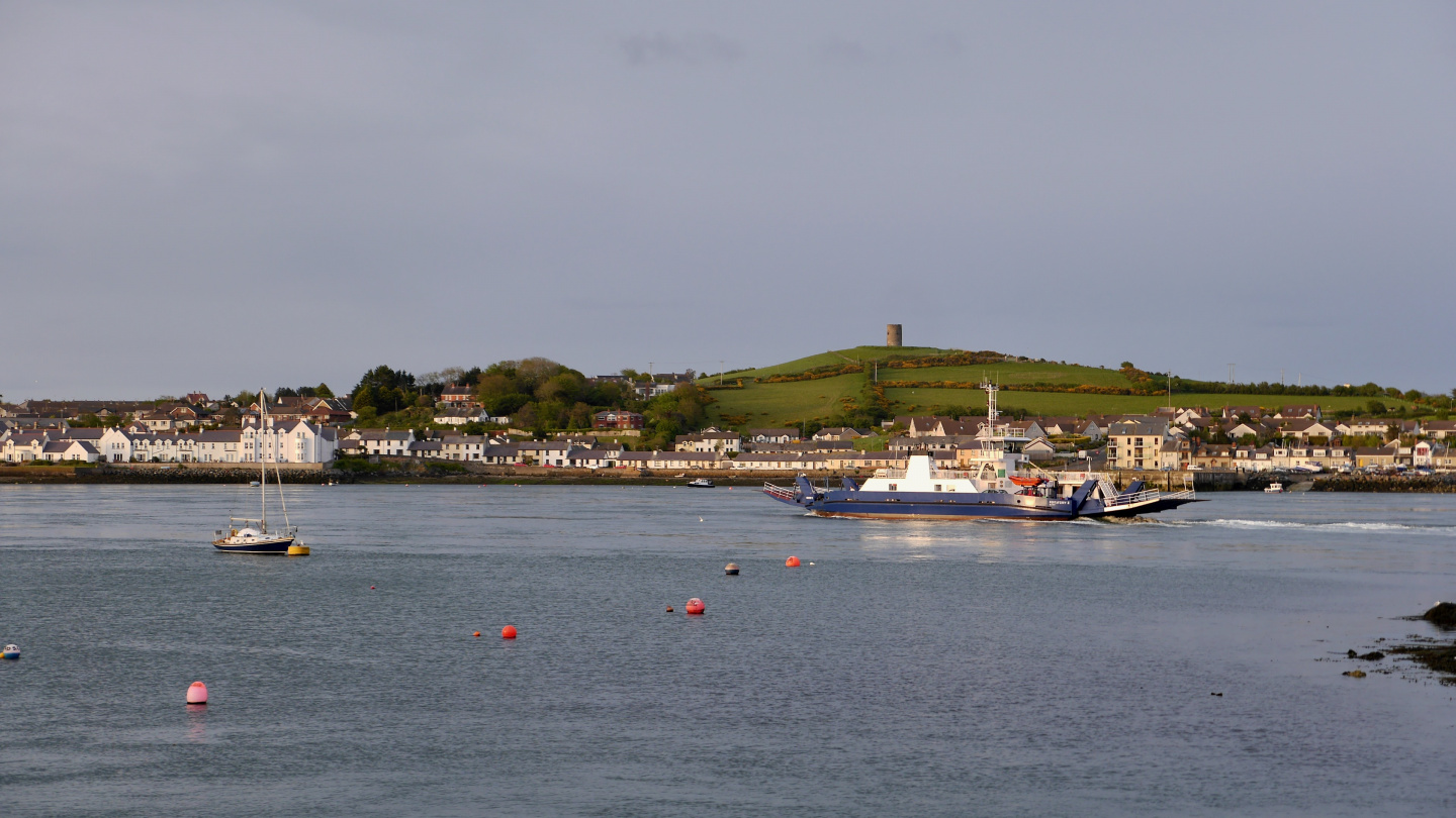 Ferry departing to Portaferry