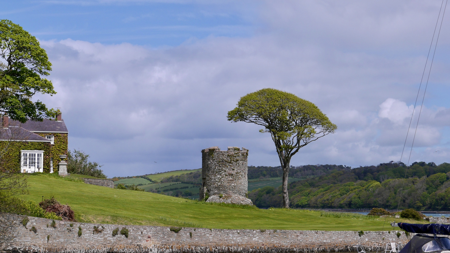 The guard tower of Strangford