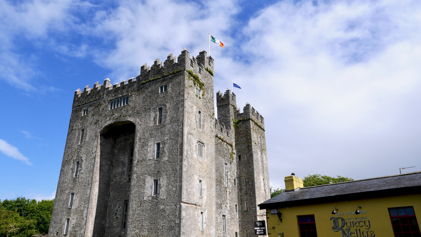 Bunratty Castle in Western Ireland