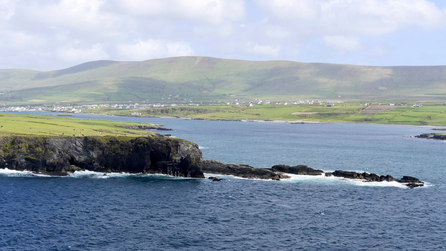 Coast of Kerry in Western Ireland