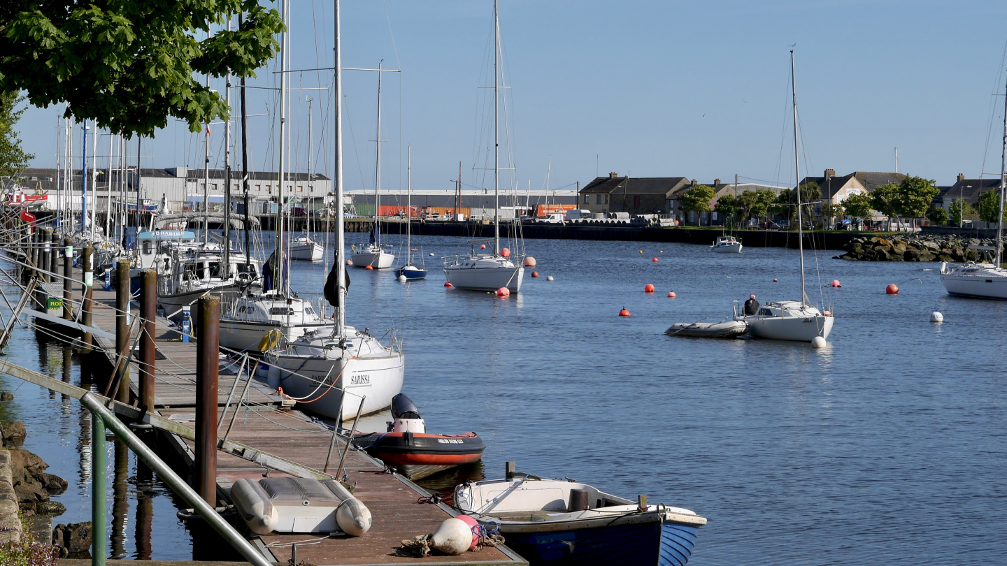 The marina of Arklow