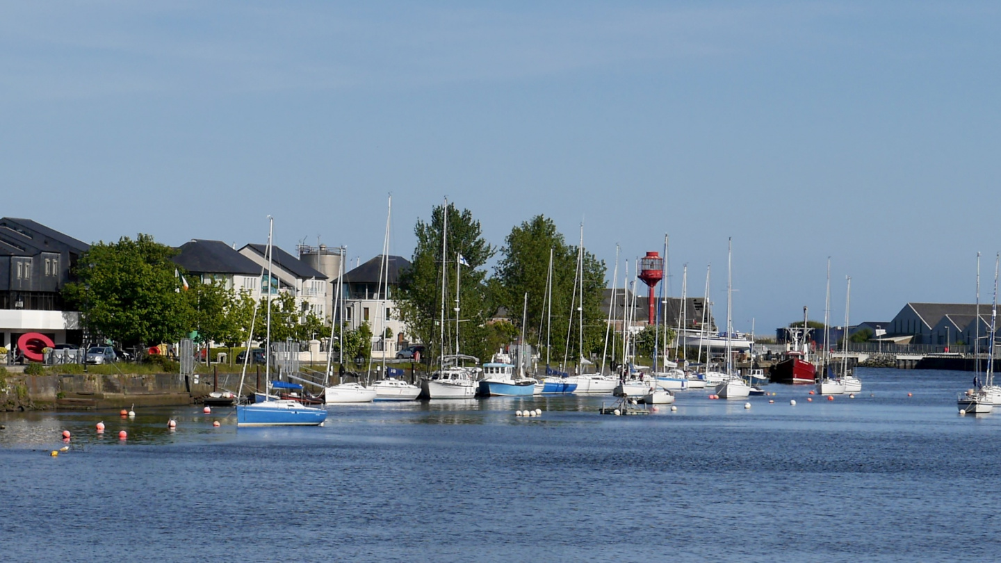 The marina of Arklow