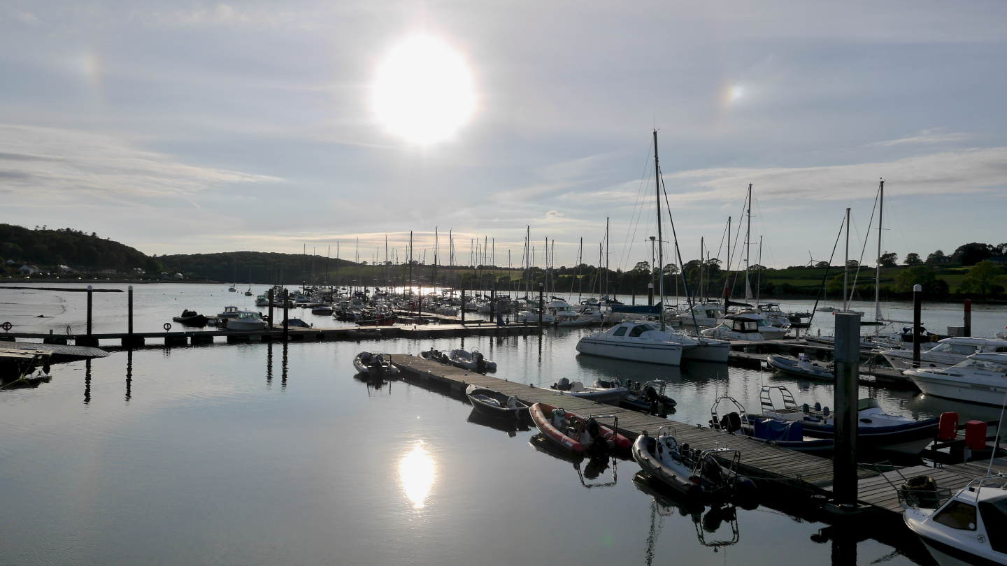 The marina of Royal Cork Yacht Club