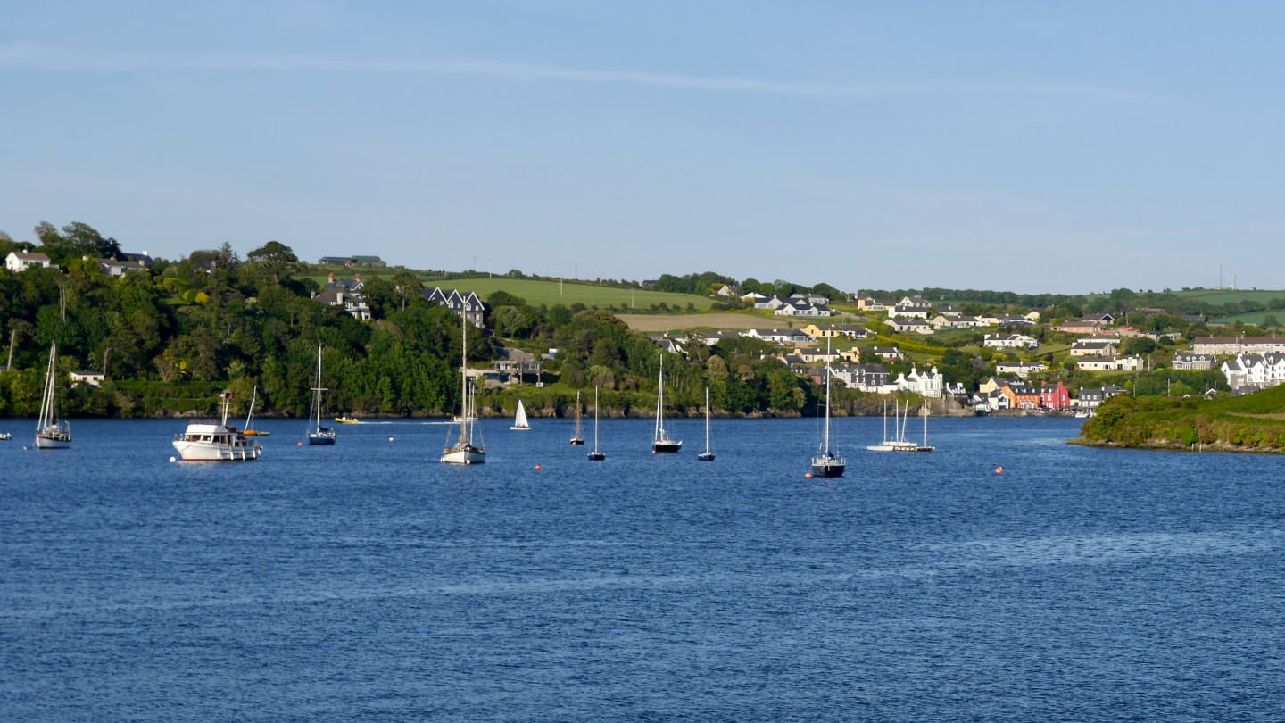 The view from Kinsale in Ireland