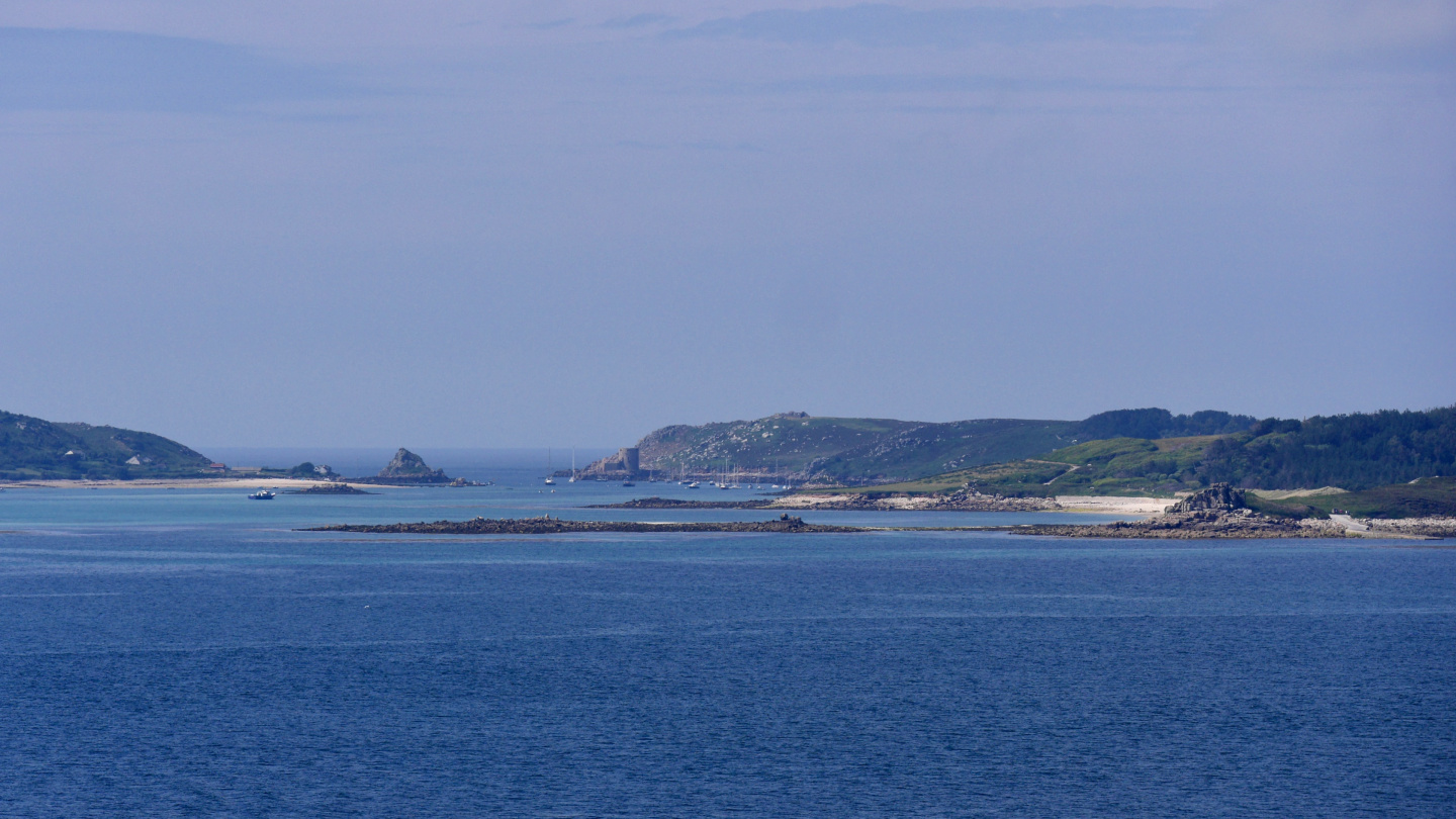 Islands of Bryher and Tresco on the Isles of Scilly