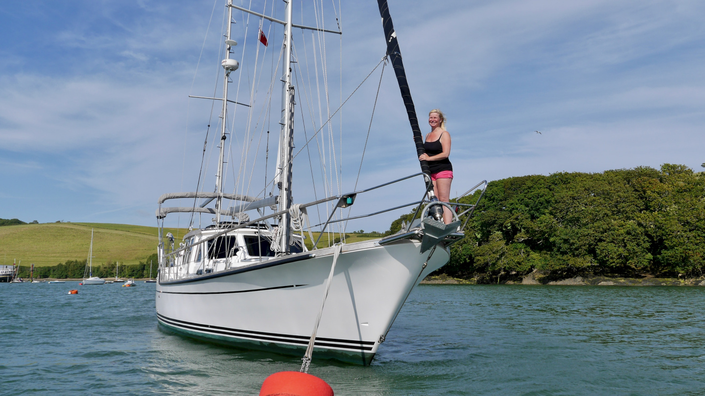 Suwena and Eve in Salcombe