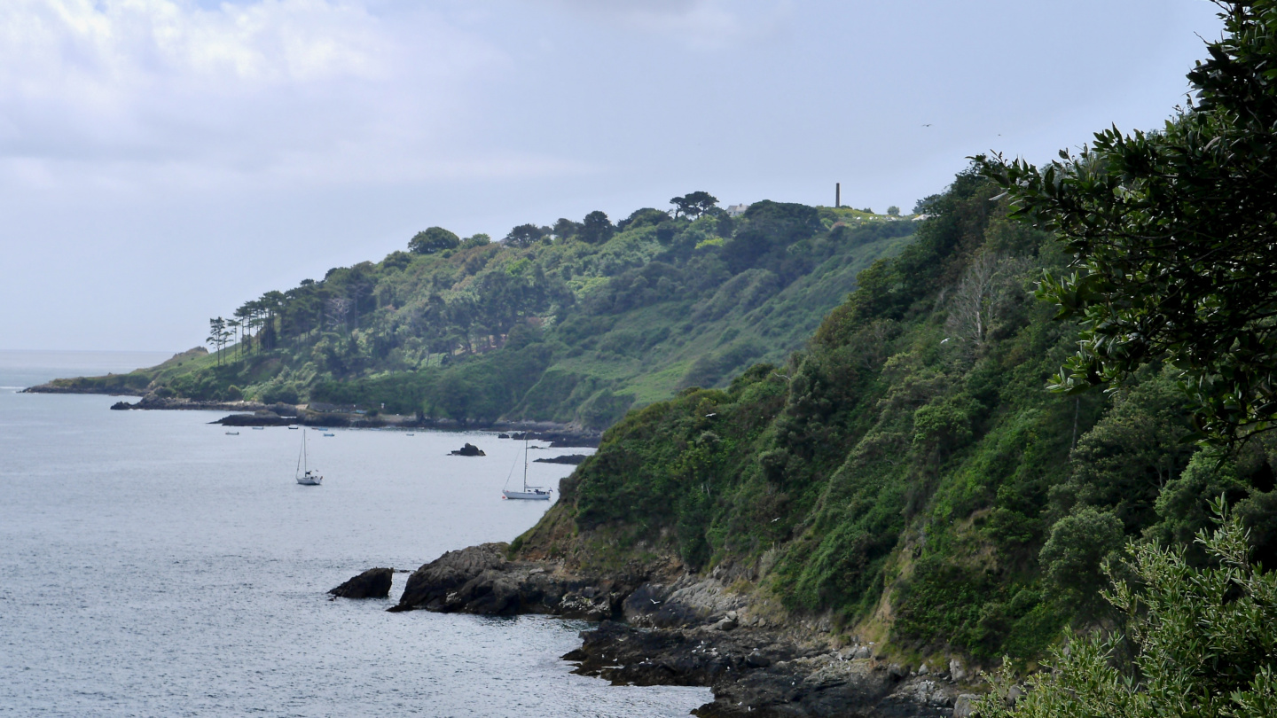 The east coast of Guernsey