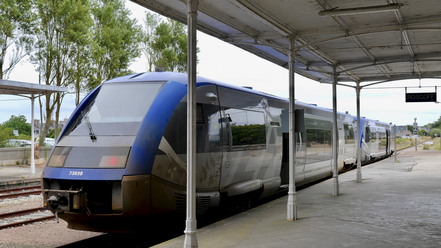 Train station of Roscoff