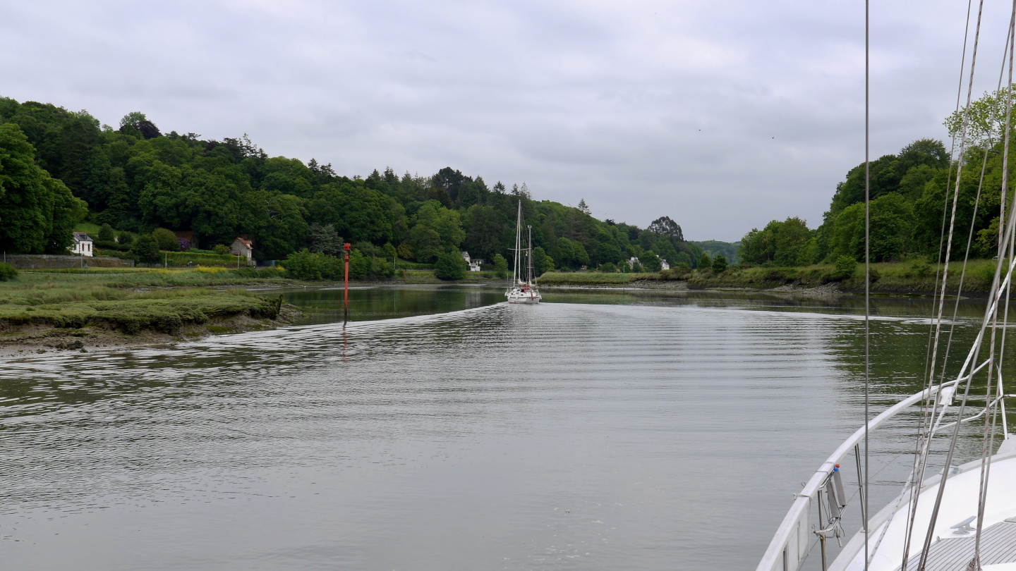 The River Morlaix in Brittany