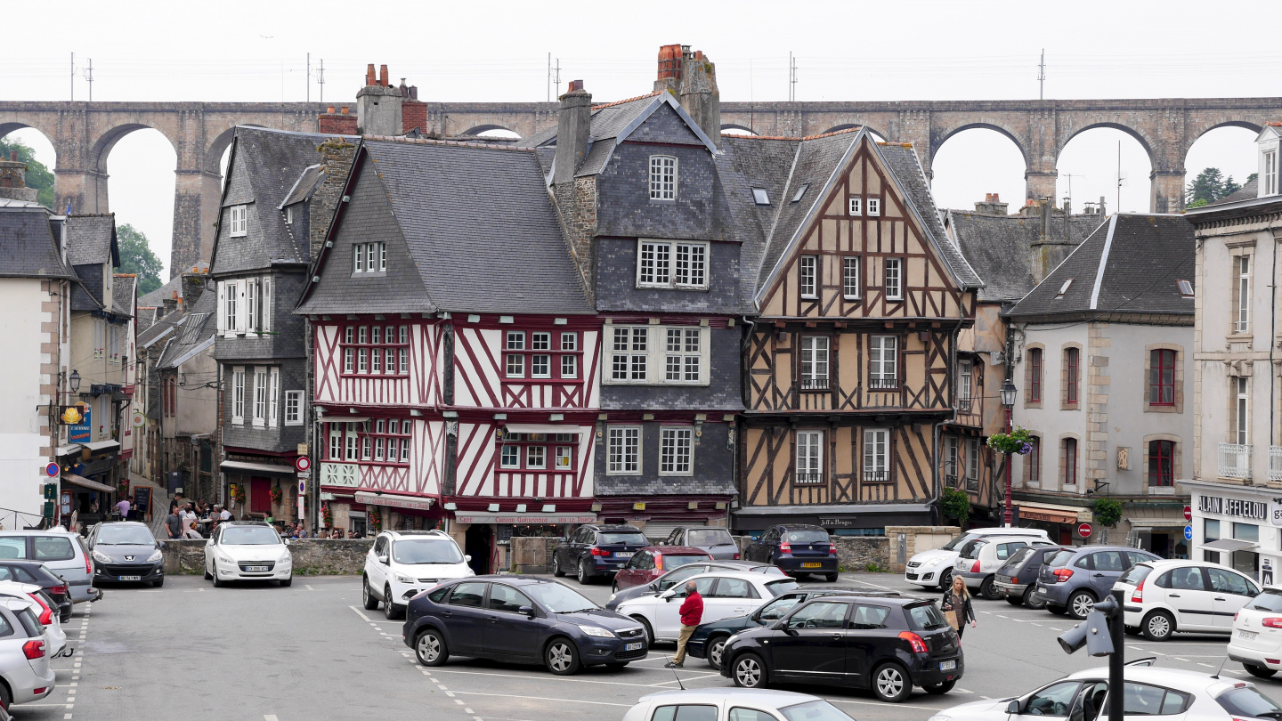 The old town of Morlaix