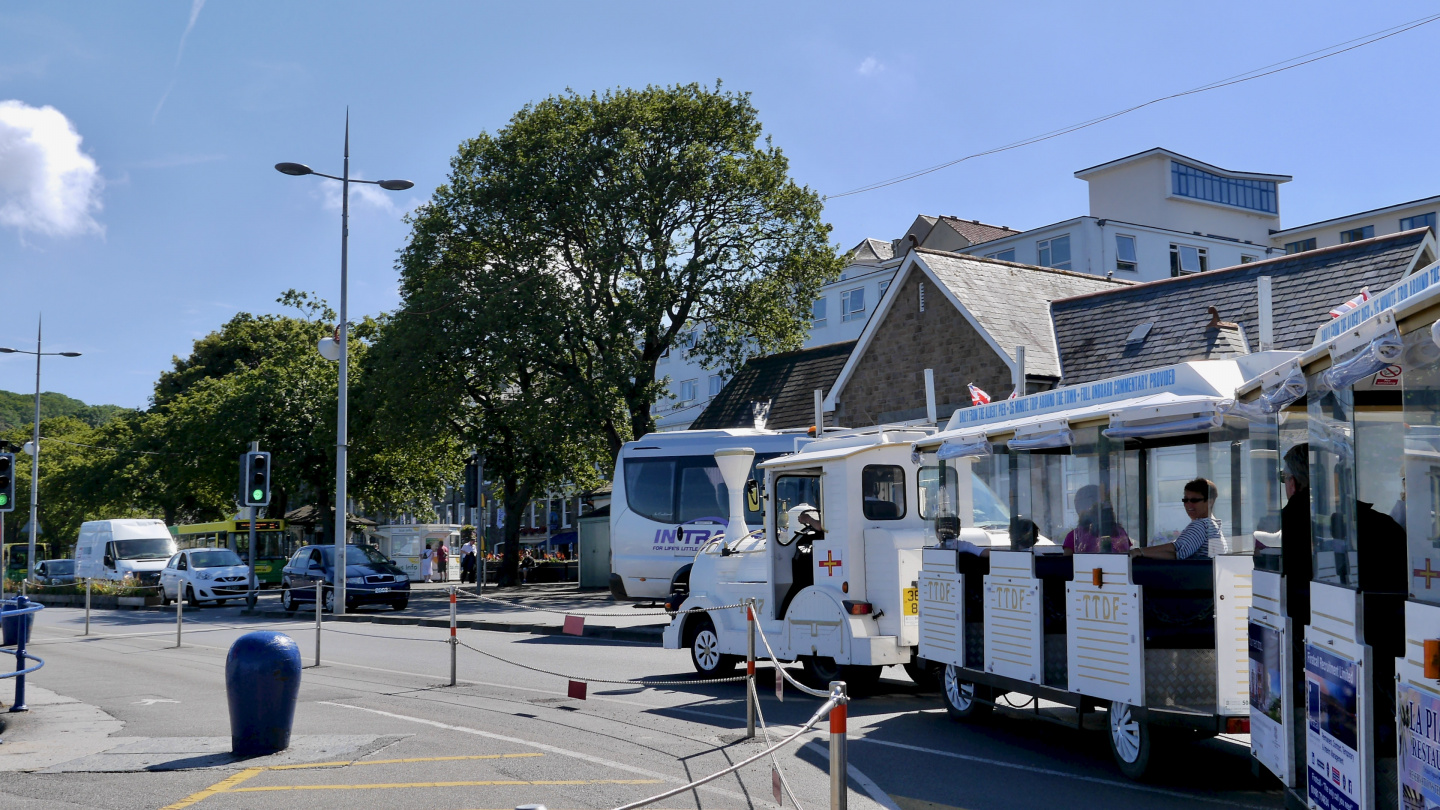 Le Petit Train in St Peter Port, Guernsey