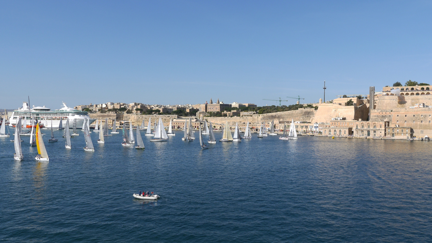 First start of Rolex Middle Sea Race