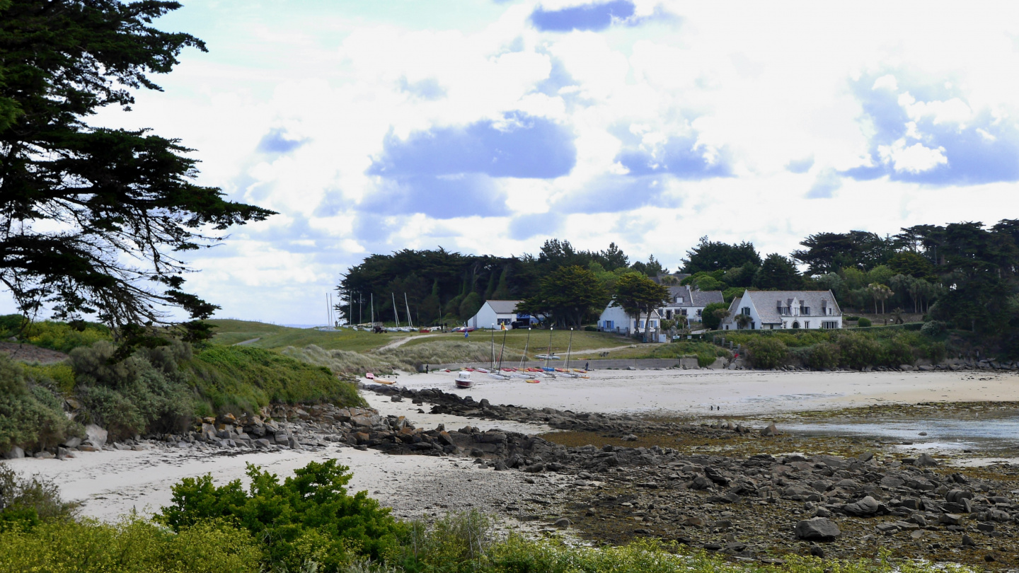 Beach of Île de Batz island