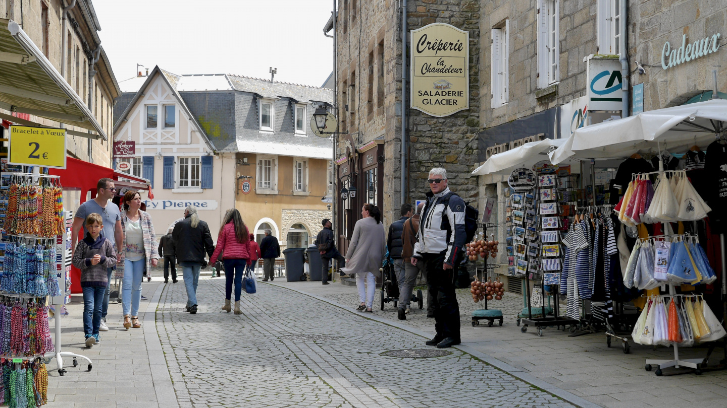 The center of Roscoff