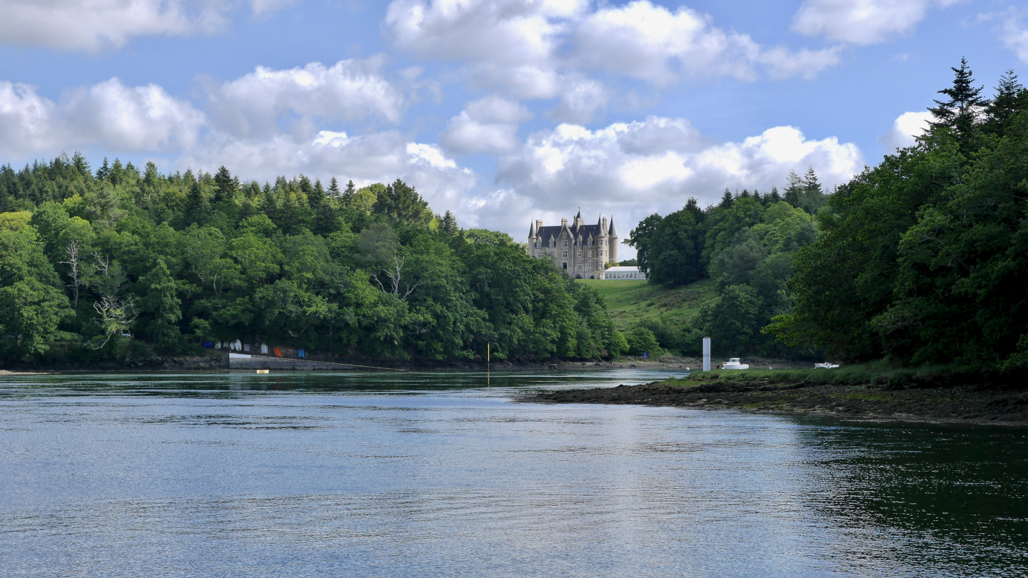 The river Odet in Brittany