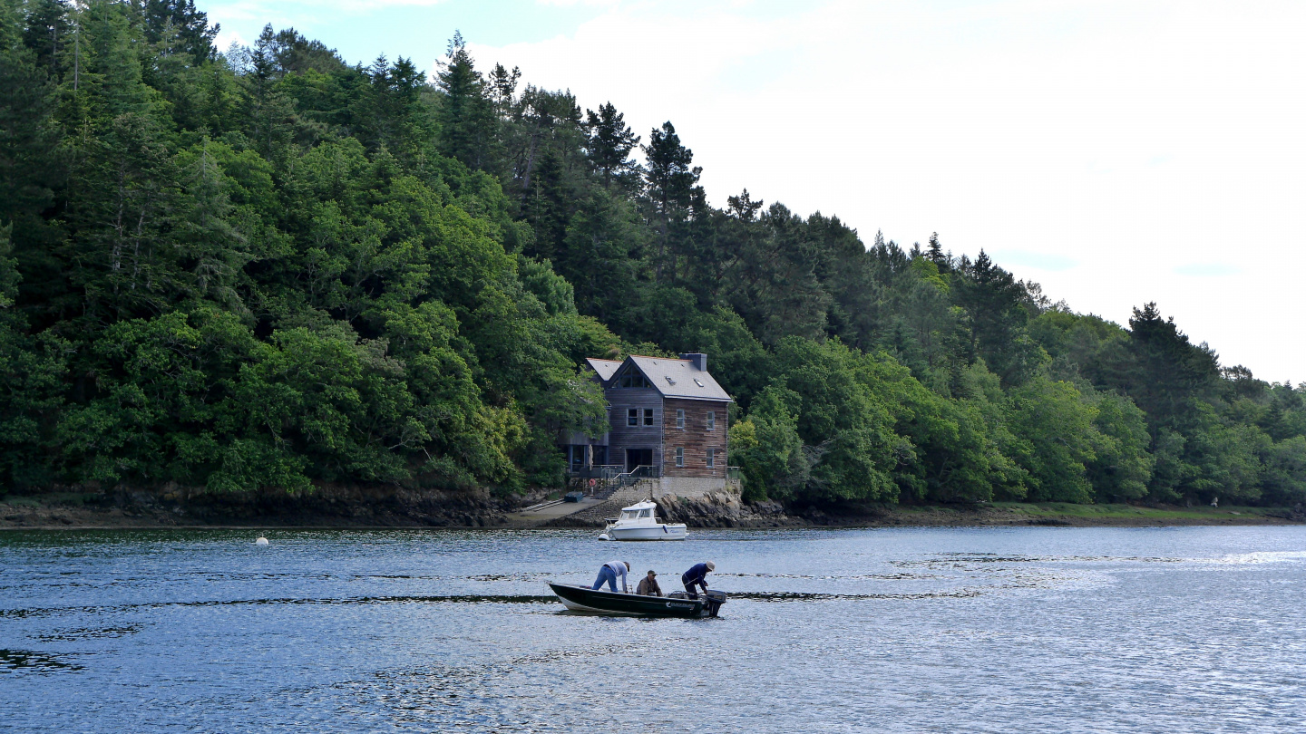 The river Odet in Brittany