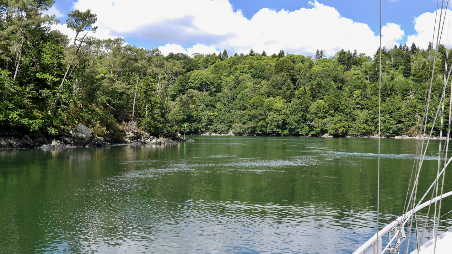 The river Odet in Brittany