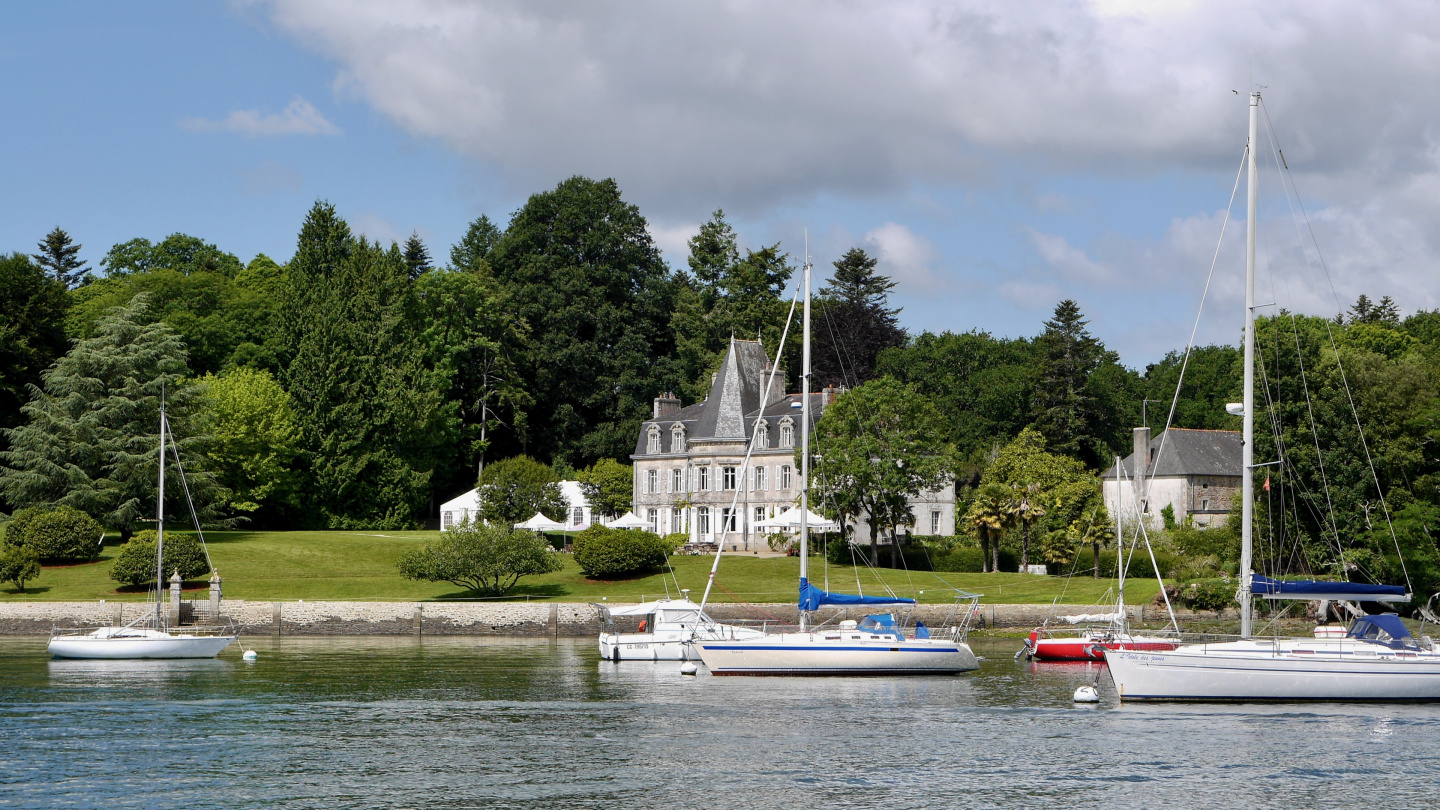 The river Odet in Brittany