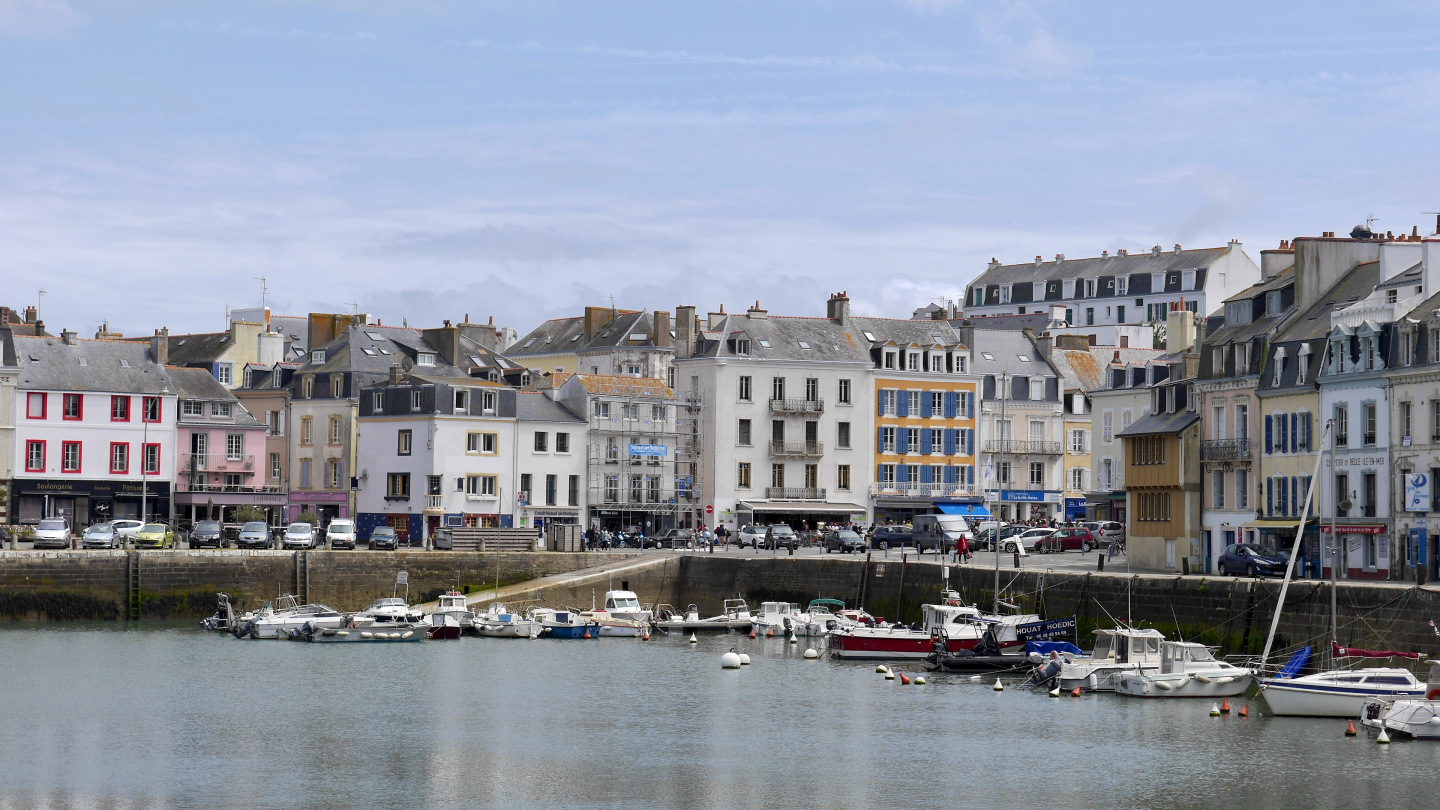 Le Palais in the island of Belle-Île in Brittany