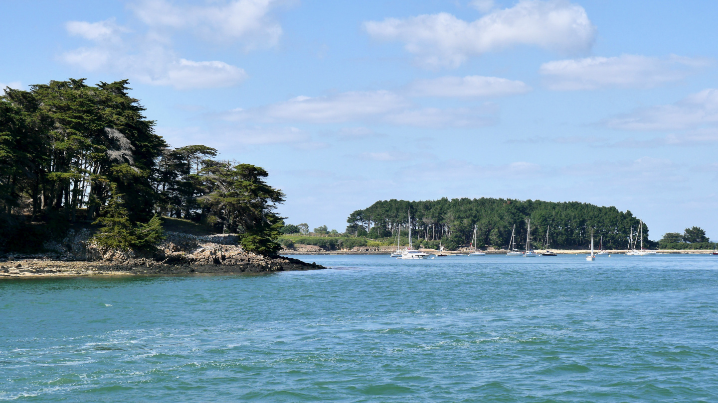 The Gulf of Morbihan in Brittany