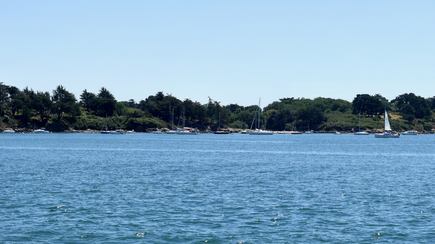 The Gulf of Morbihan in Brittany