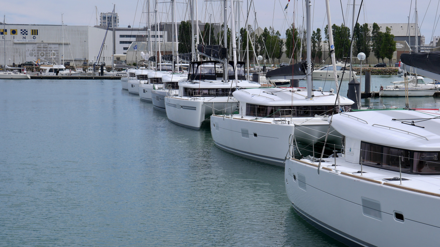 The Lagoon pontoon in Les Sables d'Olonne in France