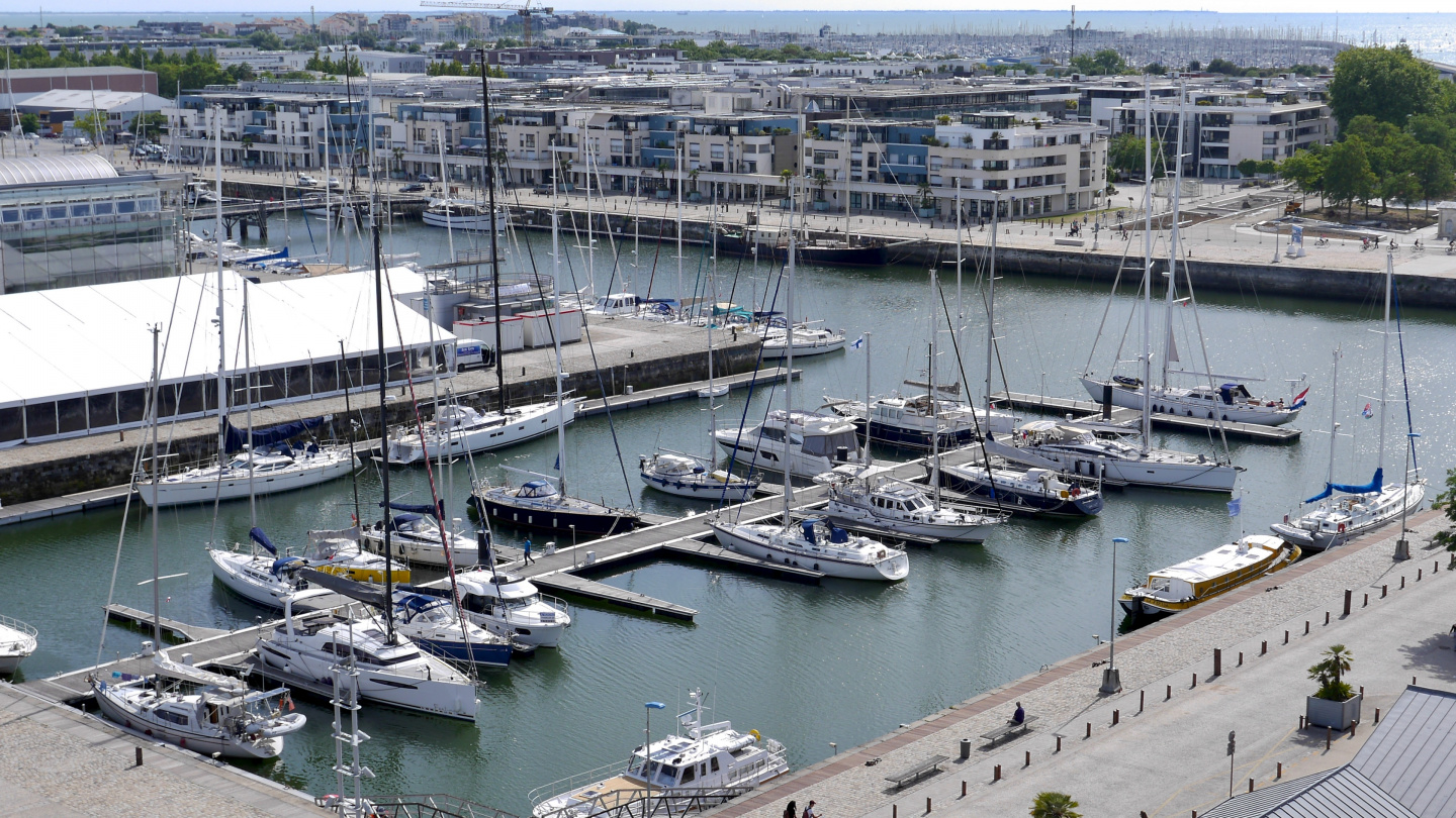 Suwena in Port Vieux marina in La Rochelle