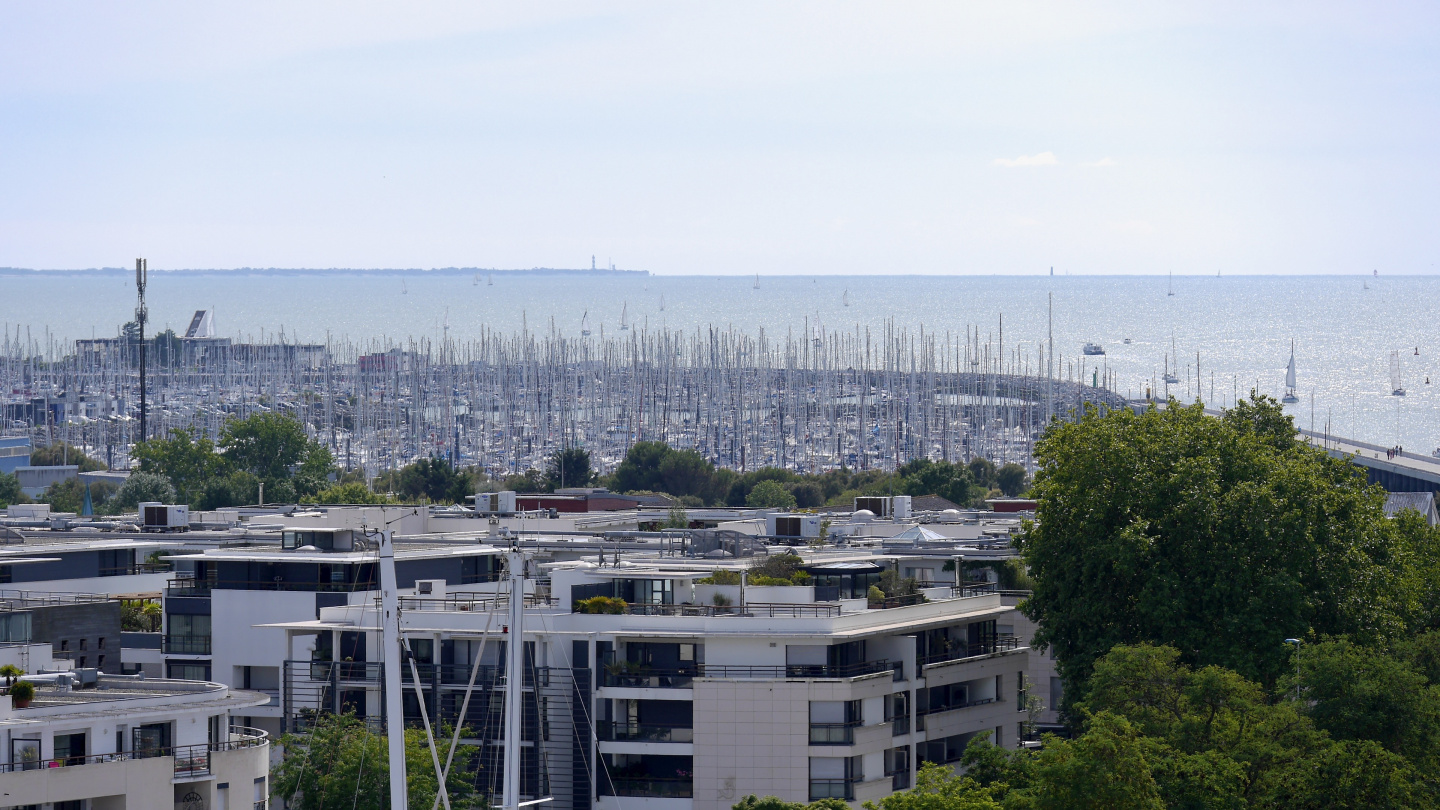 The marina of Les Minimes in La Rochelle, France