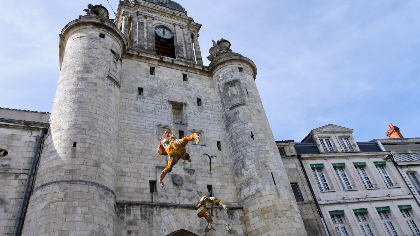 The medieval gate to the old town of La Rochelle