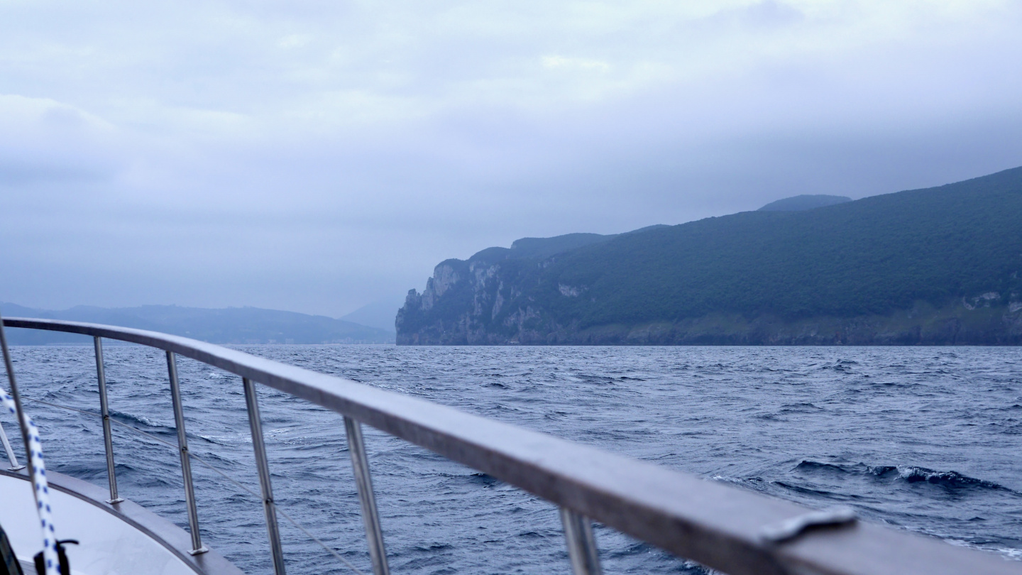 Suwena arriving in Laredo in Spain