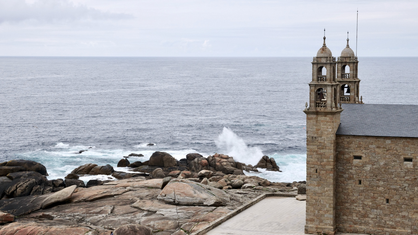 Nosa Señora da Barca kirkko Muxia, Galicia