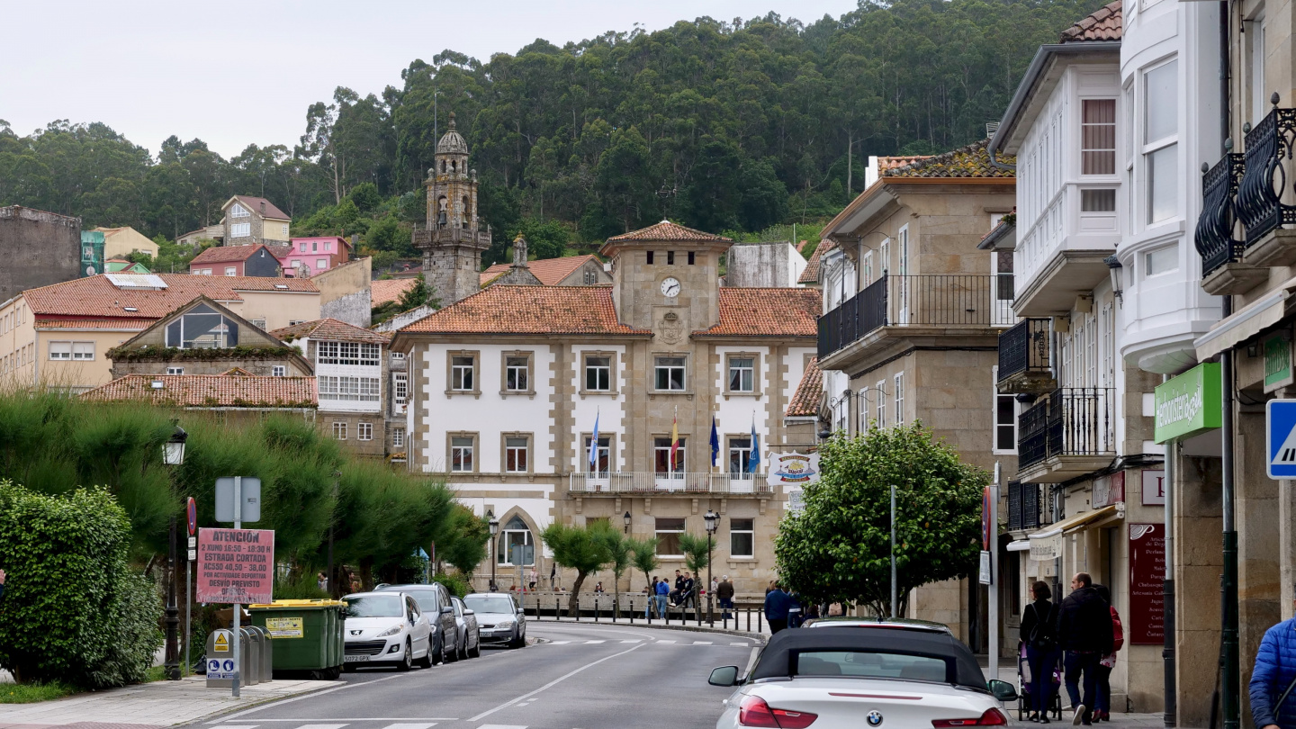 Muros in Galicia of Spain