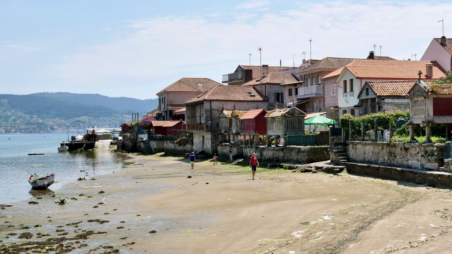 Waterfront of Combarro, Galicia