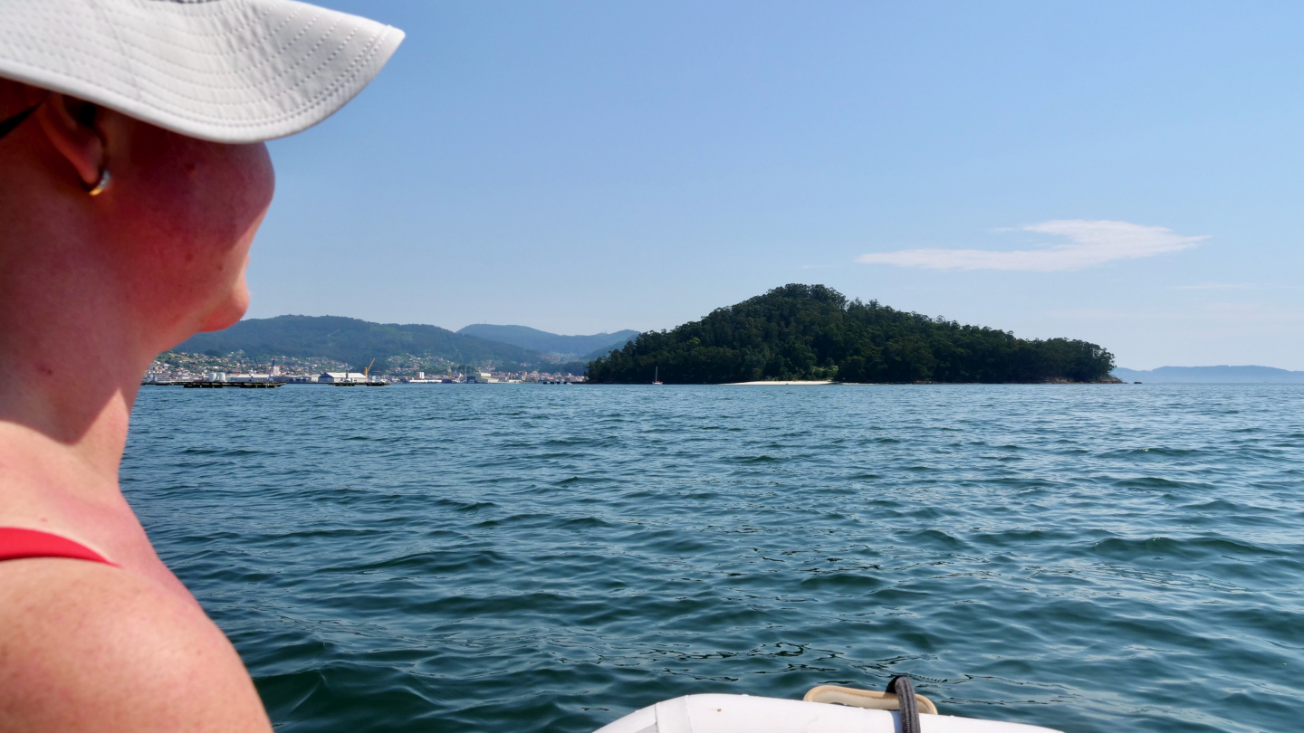 Tambon saari Ría de Pontevedra lahdella, Galicia