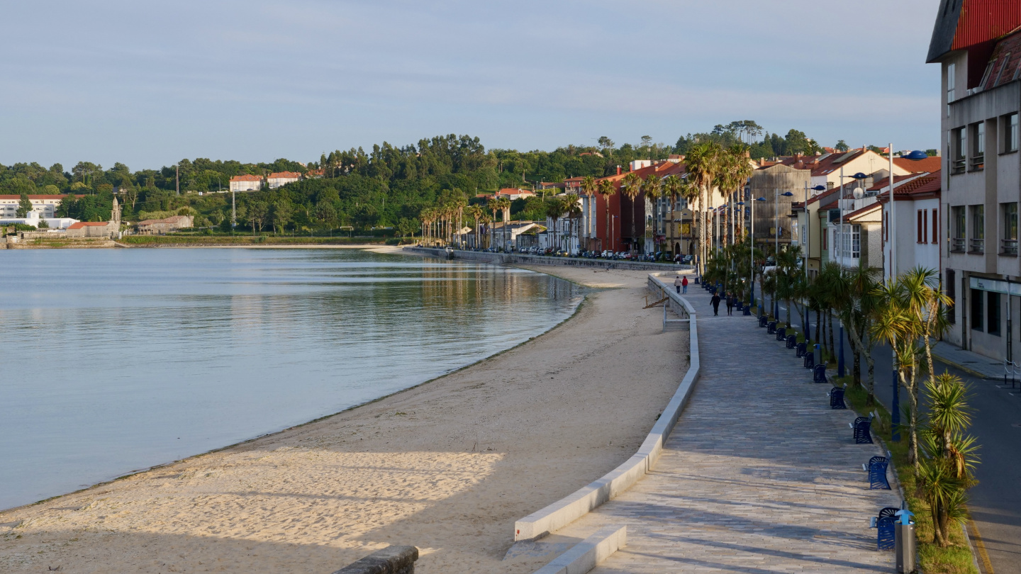 Waterfront of Caramiñal, Galicia