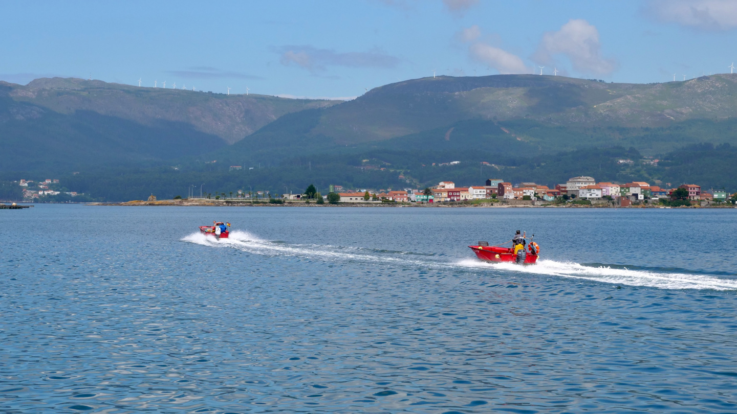 Bay of Carragueiros, Galicia