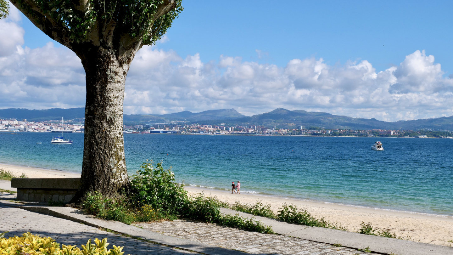 The bay of Vigo