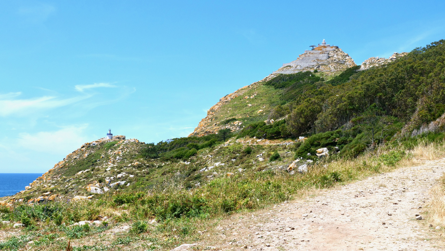 Polku Faron majakalle, Cíes, Galicia