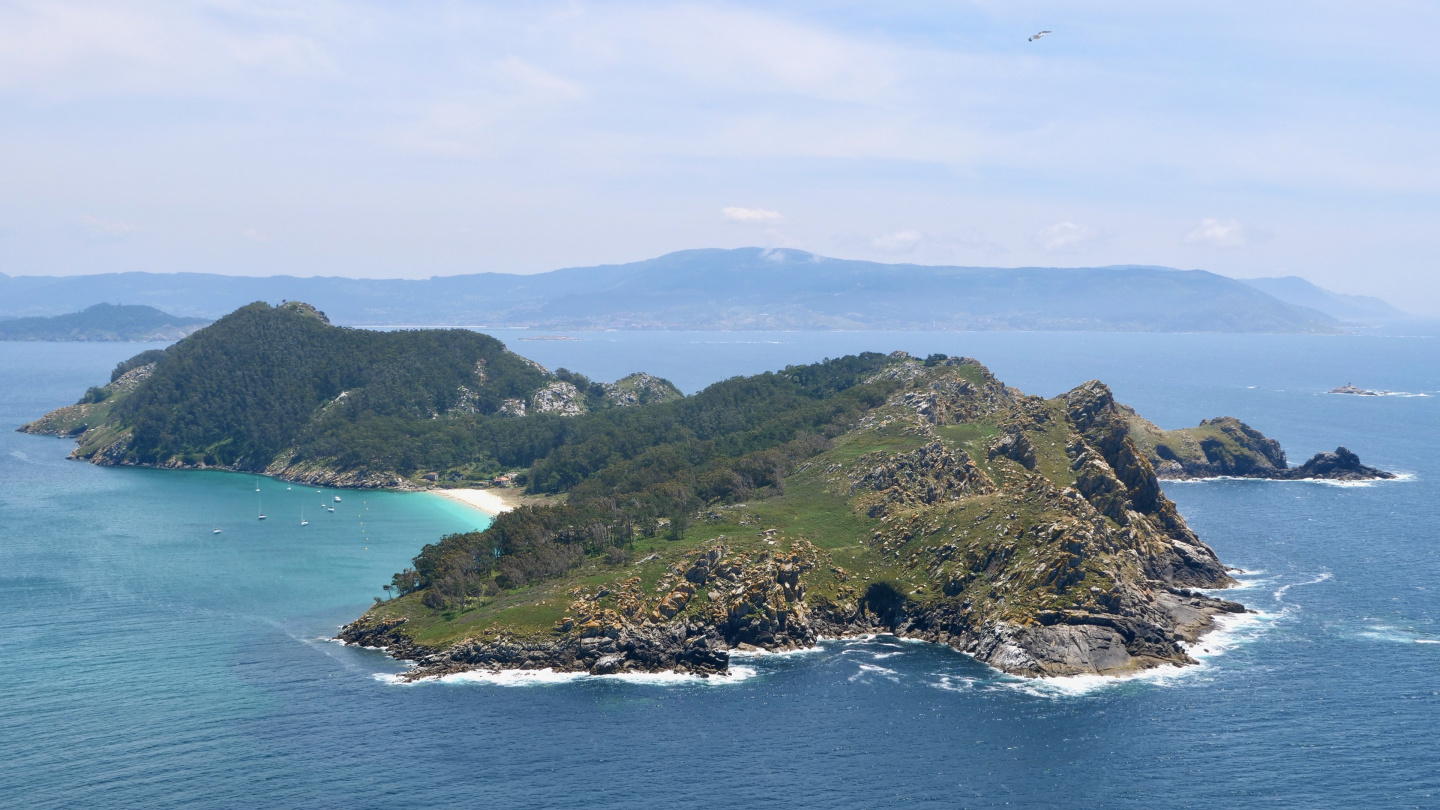 San Martiño saari, Cíes, Galicia