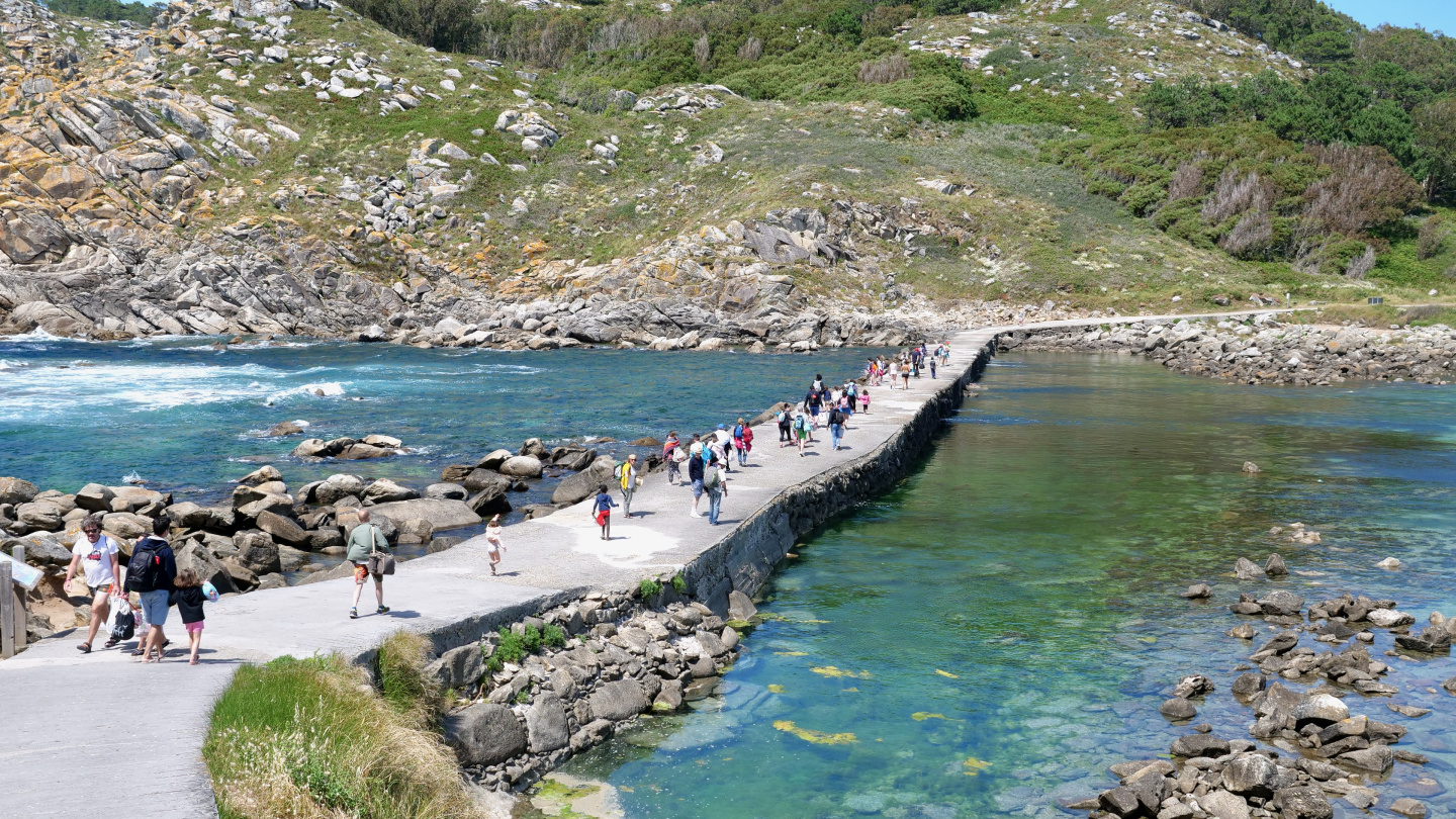 The islands of Cíes, Galicia