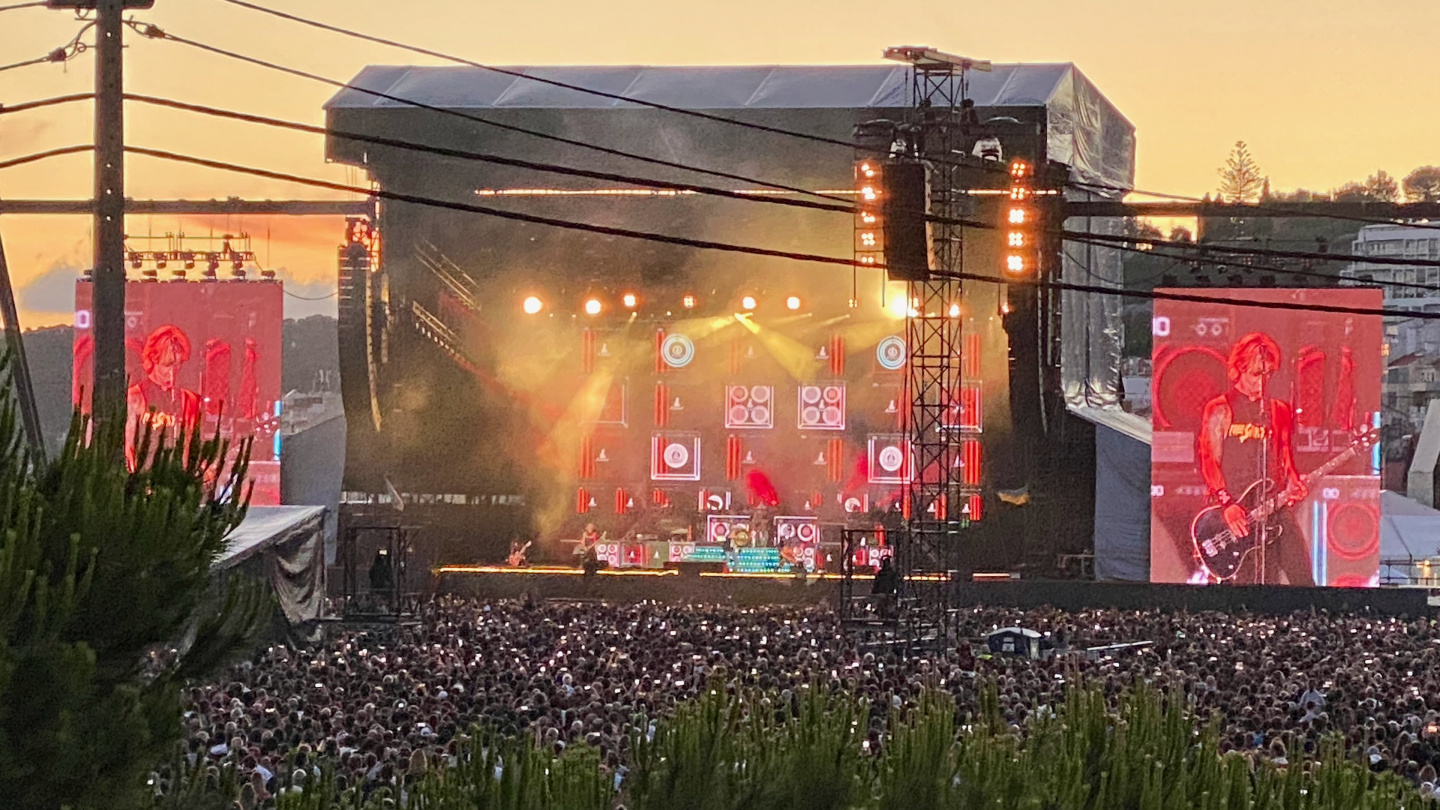 Guns N' Roses concert in Lisbon