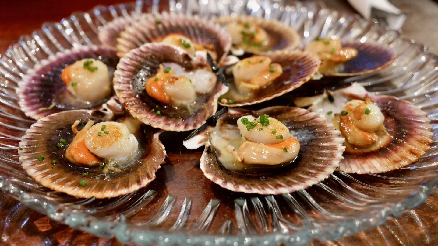 Zamburiñas, the best scallops in Galicia