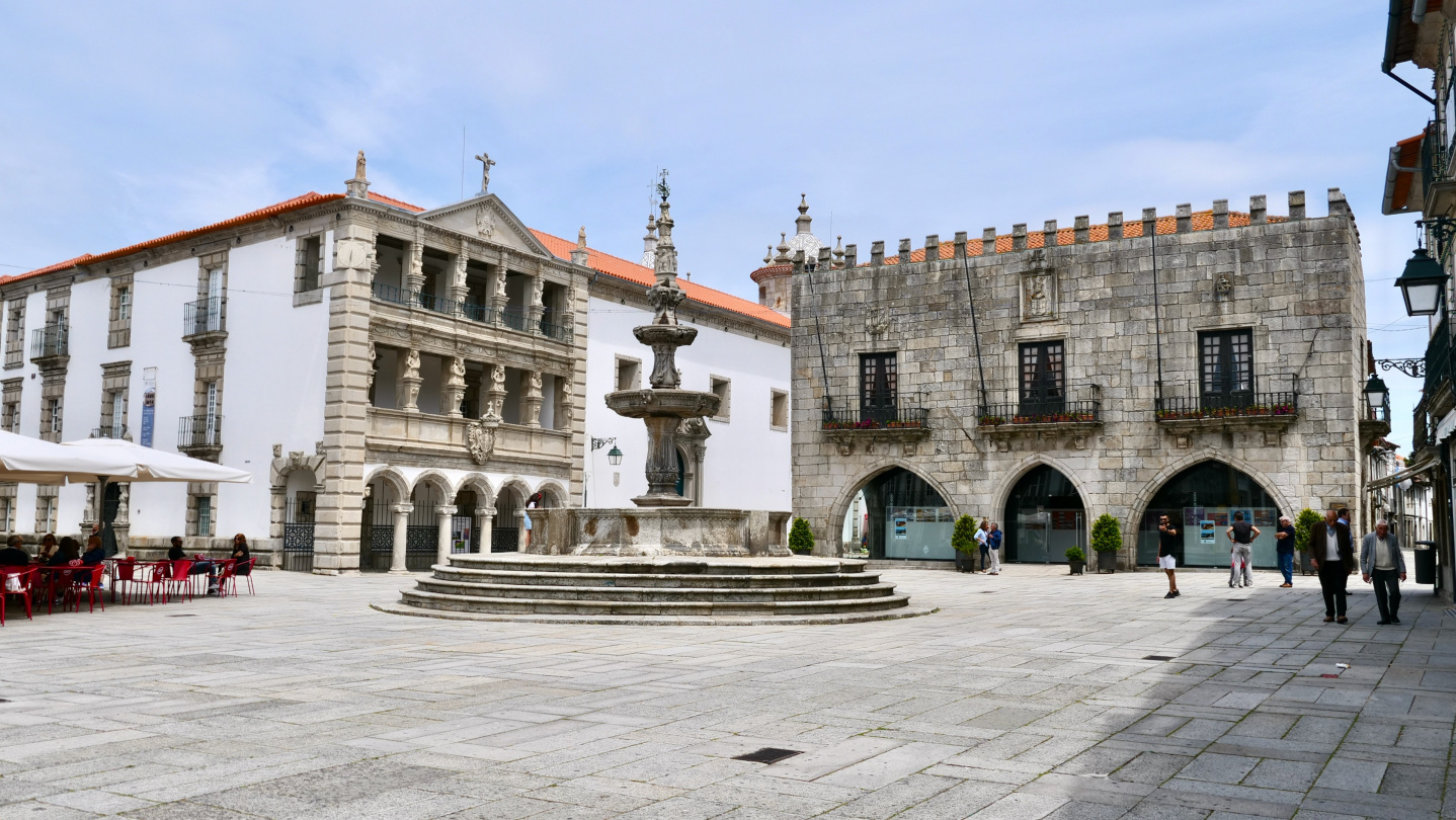 The old town of Viana do Castelo, Portugal