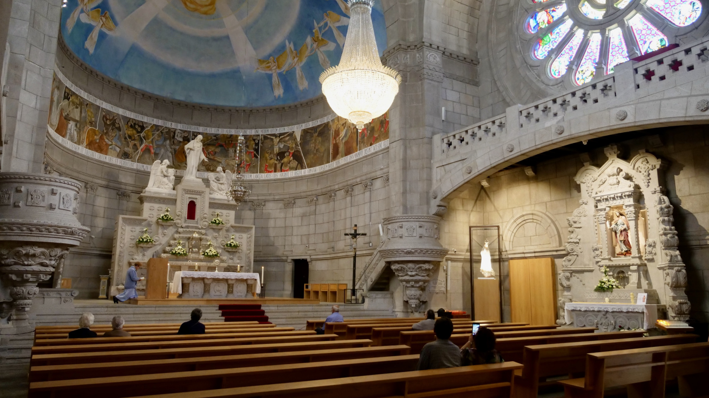 The church of Santa Luzia, Viana do Castelo, Portugal