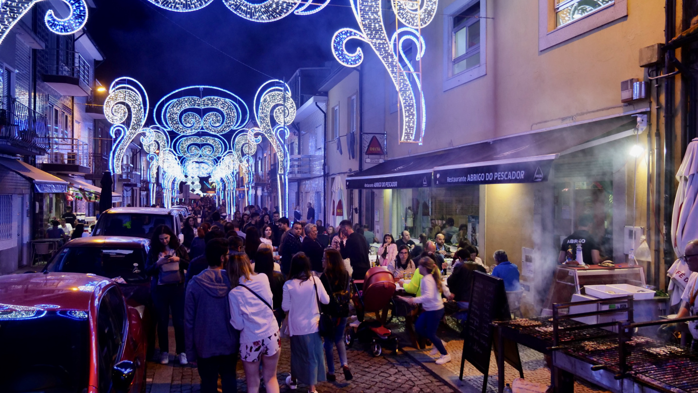 Festa de São Pedro Afuradan kylässä, Portugali