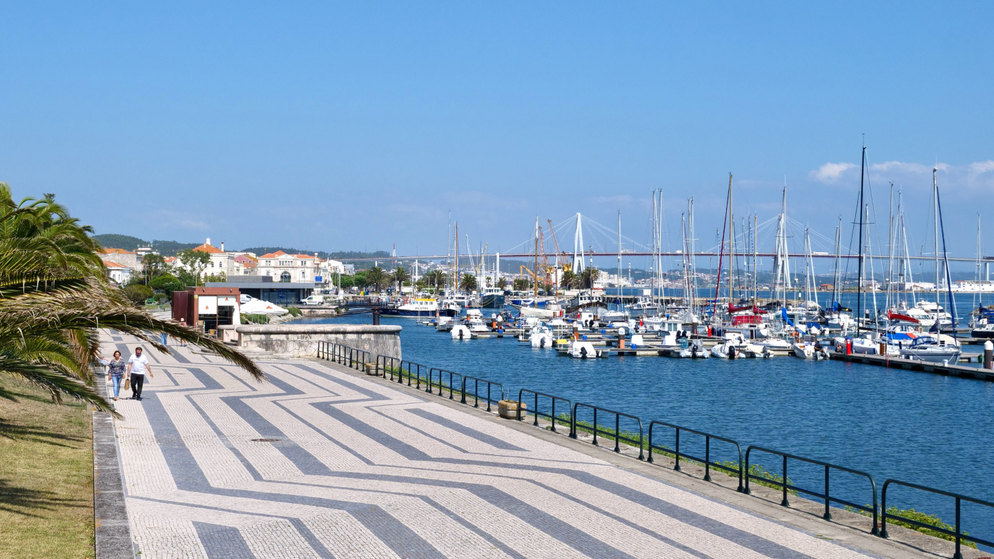 The marina of Figueira da Foz, Portugal