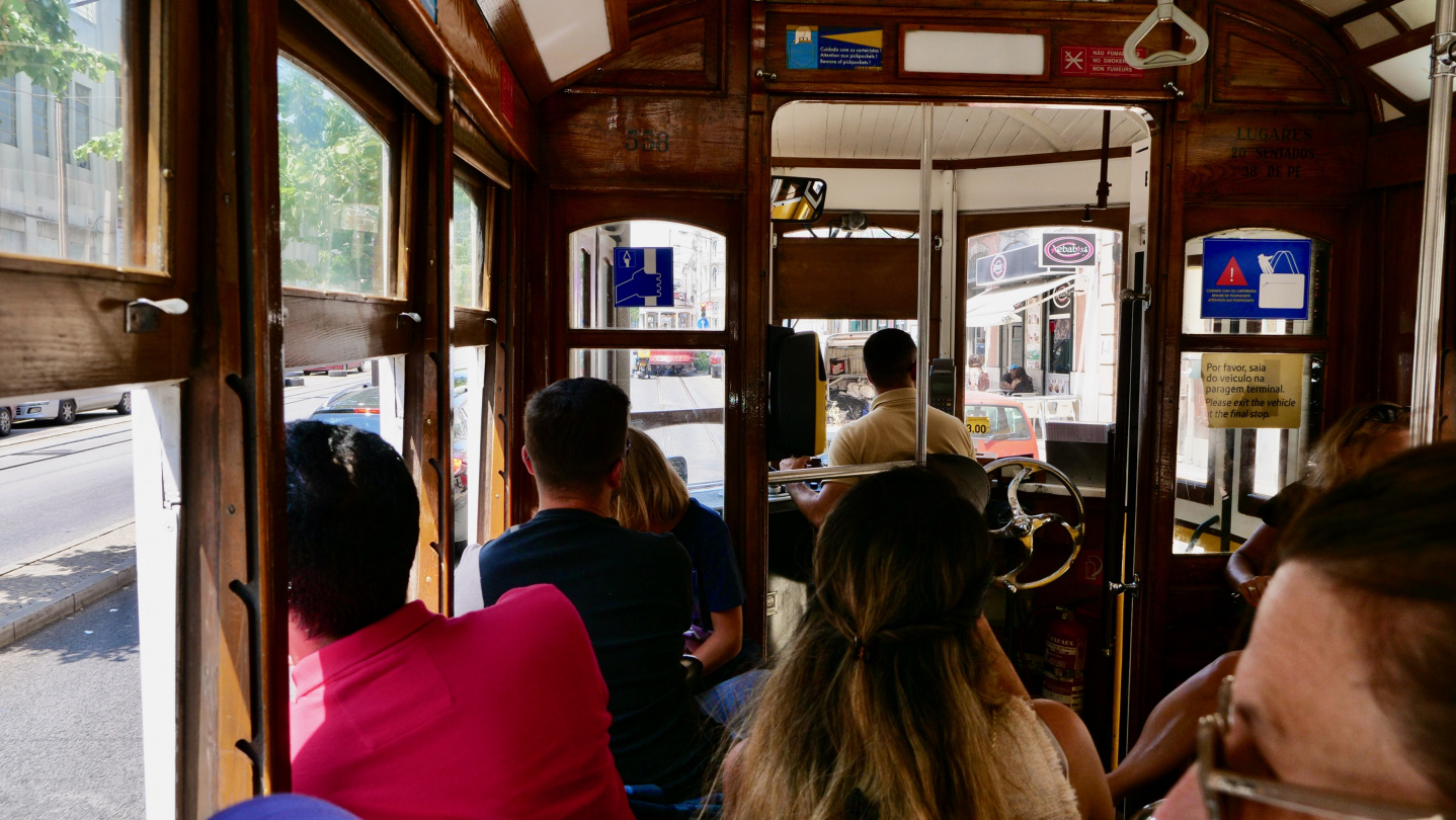 The tram 28, Lisbon
