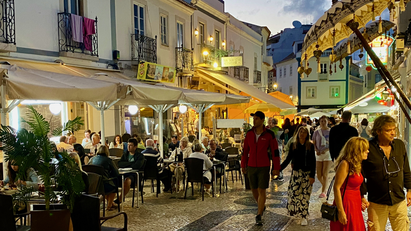 Lagos at night, Portugal