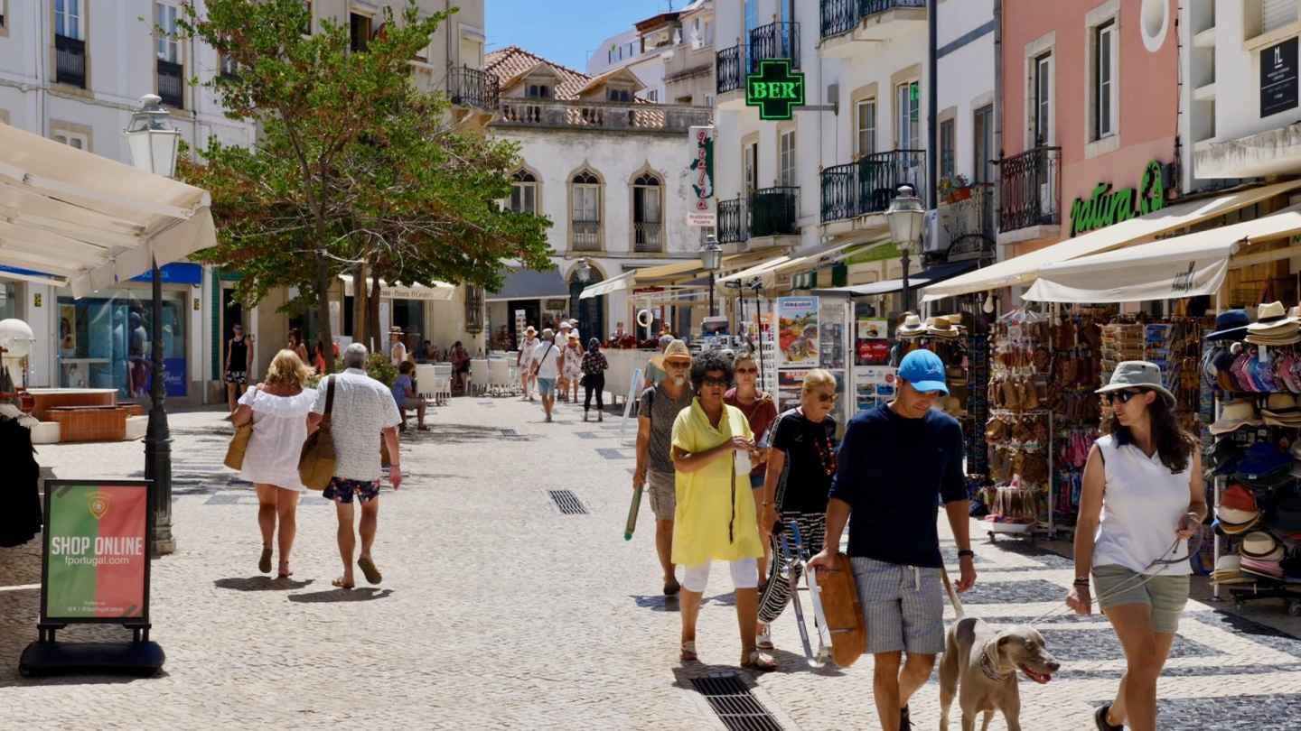 The old town of Lagos, Portugal